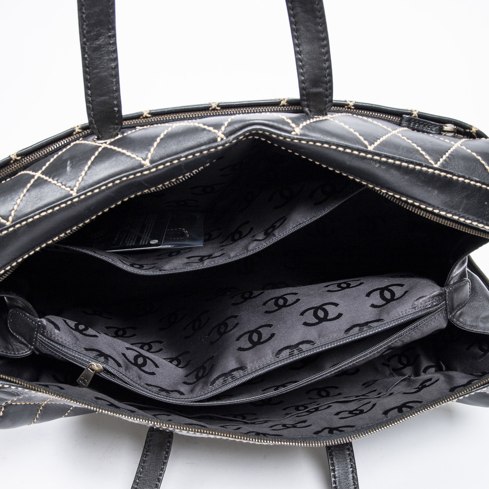 Chanel Rare Vintage Large Surpique Bowler - Picture 7 of 7